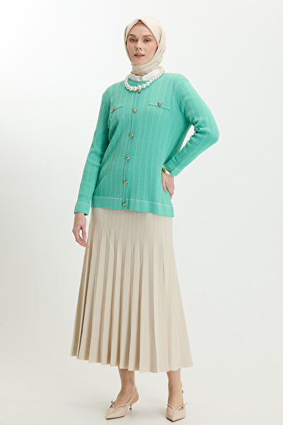 Setrms Süs Düğmeli Hırka