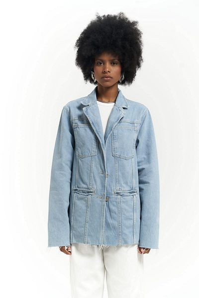 MAİ COLLECTİON Sako Charleston Blue Blazer Jean