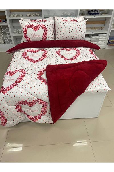 ETE HOMETEX Double Person Welsoft Sleeping Set