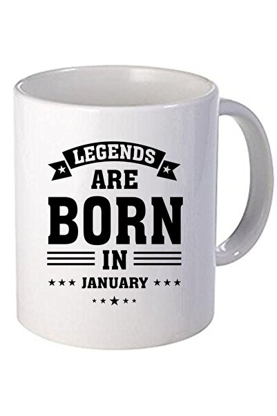 OEM Η εξατομικευμένη λευκή κούπα Legends γεννήθηκε τον Ιανουάριο, INOVATIX®. ...