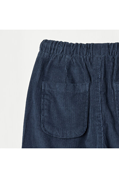 Juniors Ribbed Joggers with Pockets and Drawstring Closure