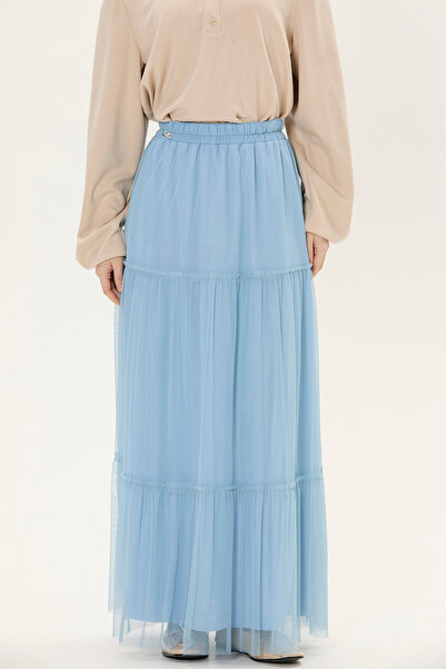 Setrms Tam Astarlı Tül Etek