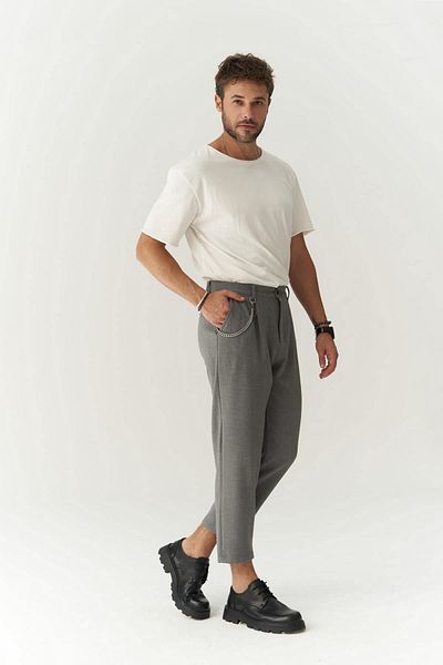 MAİ COLLECTİON Ανδρικό καπνιστό παντελόνι Myles