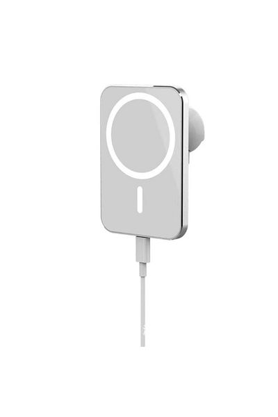 REDz Accessories Suport auto MagSafe, încărcare wireless, iPhone, alb