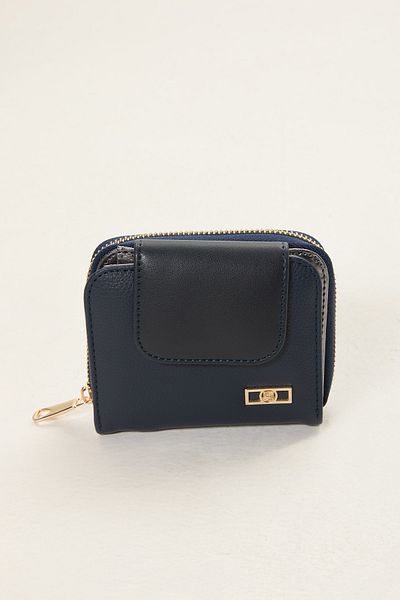 Setrms Zippered Card Holder Short Wallet