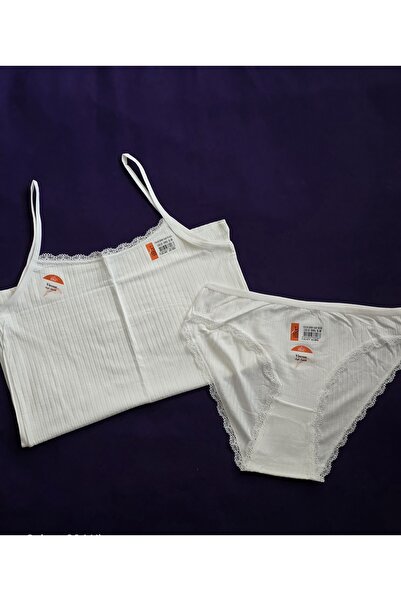 İlke İlke Women Viscose Athlete Panty Set