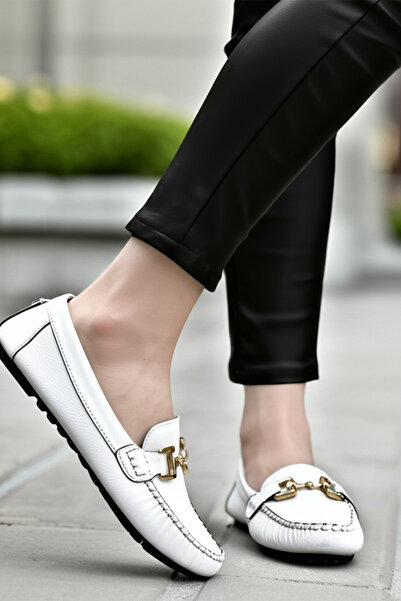 CEYDA SHOES Γυναικεία ελαφριά σόλα Οβάλ Toe Loafer - Καθημερινά άνετα παπούτσια μπαλαρίνας