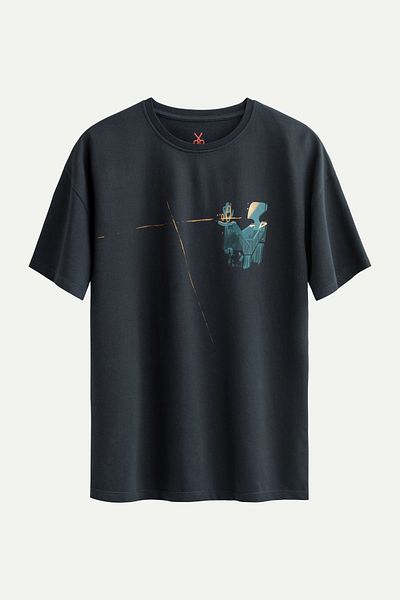 KAFT Unisex Oversize Design T-Shirt - Monosansu