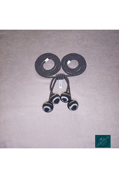 ArtAmor 4 LOTURI NEGRE (123) ÎNĂRĂ DE MĂTĂSĂ FOND TUL CU DOUĂ PIESE ACCESORIU...