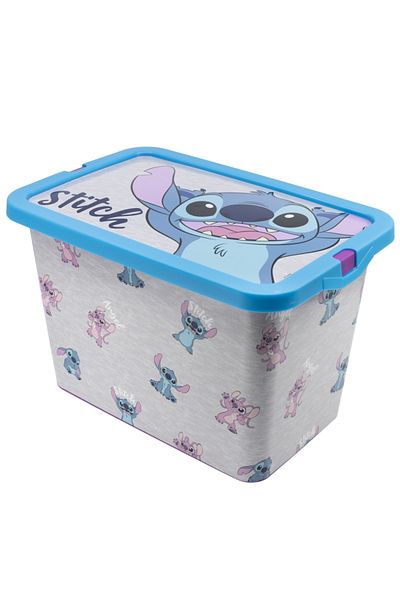 Lilo & Stitch Toy storage box, 28.7x18.5x19.2 cm, 7 l, Blue, Lilo & Stitch