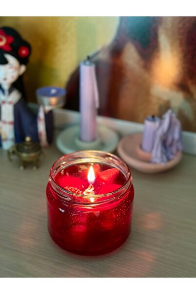 Cielo Concept Candle Accessories Çilek Reçeli Kokulu Kavonoz Mum 330cc