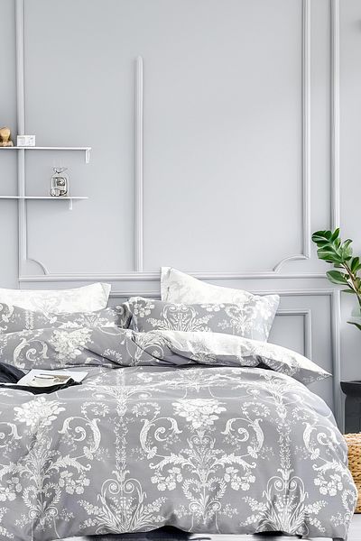 Always Double Sided Double Duvet Cover Set with Elastic Sheets
