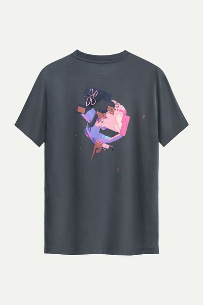 KAFT Μπλουζάκι Unisex Regular Fit Design - Neoink
