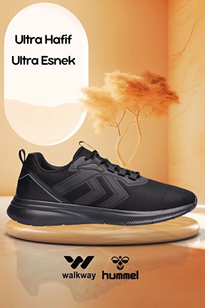 hummel Hml Jyc Hafif Esnek Siyah Spor Ayakkabı