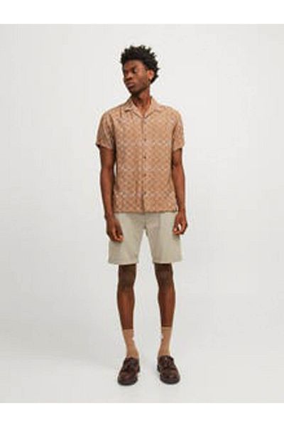 Jack & Jones Jpstick Original Μπεζ ανδρικό σορτς 12165892