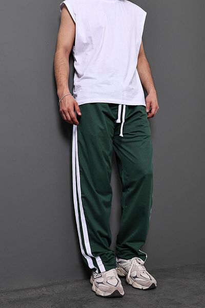 Slatra Men's Nefti Double Stripe Baggy Fit Tracksuit