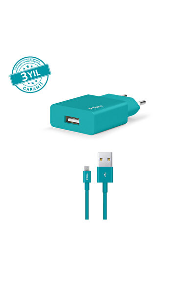 Ttec SmartCharger Seyahat Şarj Aleti 2.1A + Micro USB Kablo