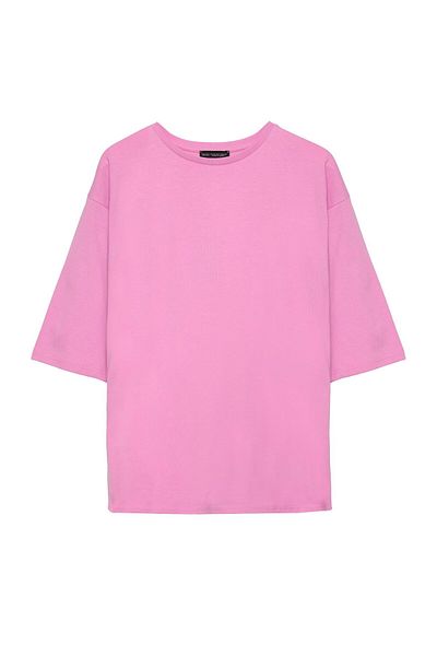 Quzu Basic T-Shirt Pink