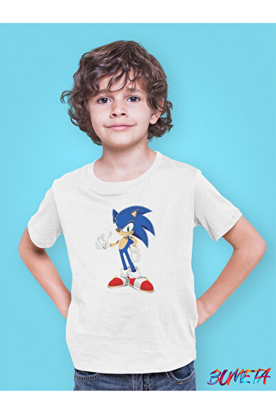 Bumeta Sonic the Hedgehog Caracter Caractere Kids T-shirt T-shirt