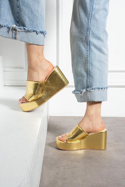ZENNESHOES Wicker filling transparent heeled women's sandals