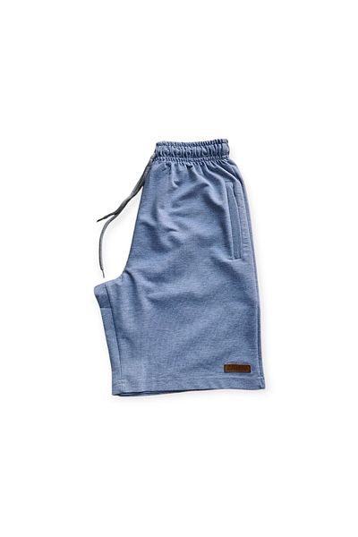 ZIDAN Men’s Relaxed Fit Cotton Shorts Gray– Soft, Breathable, Made in Turkey