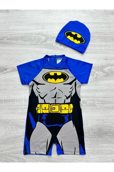 mikam BĂIEȚI PROTECȚIE UV PANTALONI SCURT CU MÂNECĂ SCURTĂ COSTUME DE BAIE CU FERMOAR SALOPETĂ ÎMbrăcăminte de plajă