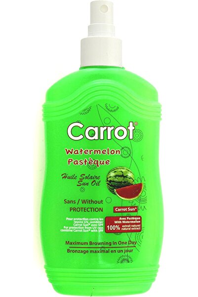 Carrot Sun رذاذ تسريع تسمير البشرة بنكهة البطيخ