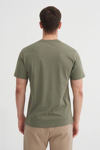 Cazador Tricou din bumbac cu decolteu normal