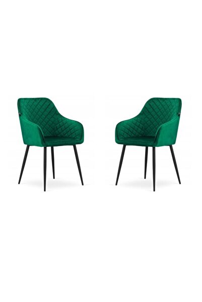 Avex Σετ 2 καρέκλες κουζίνας/σαλονιού, Artool, Nougat, βελούδο, μεταλλικό, πρ...