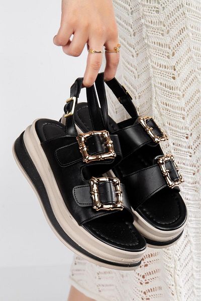 Ramer Double Strap Buckle Sandals