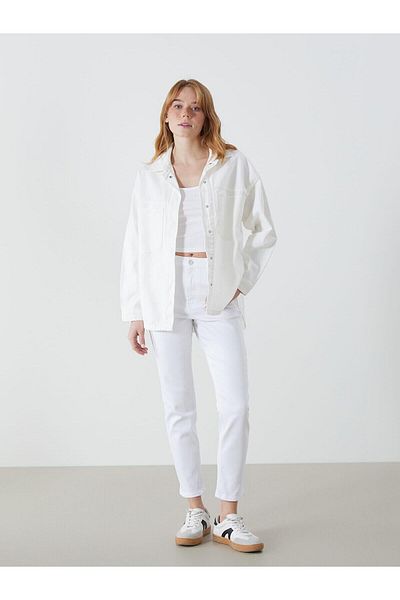 LC Waikiki XSIDE Women's Jean Shirt Jacket (S5)