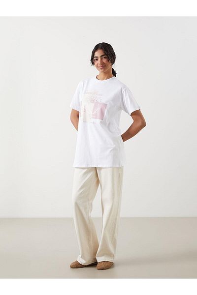 LC Waikiki Tunica pentru femei LCW Modest cu decolteu cu imprimeu (S5)