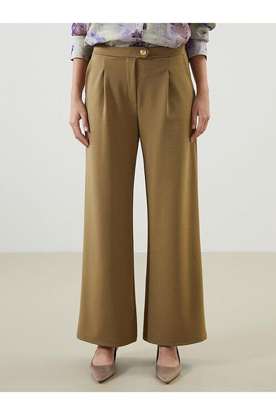 LC Waikiki Γυναικείο παντελόνι LCW Vision Loose Fit Crepe (S5)