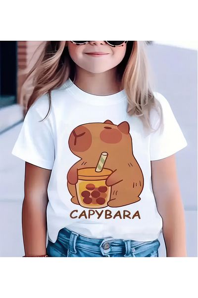 CACTUS COLLECTION CAPY BARA PRINT Tricou de vară pentru copii
