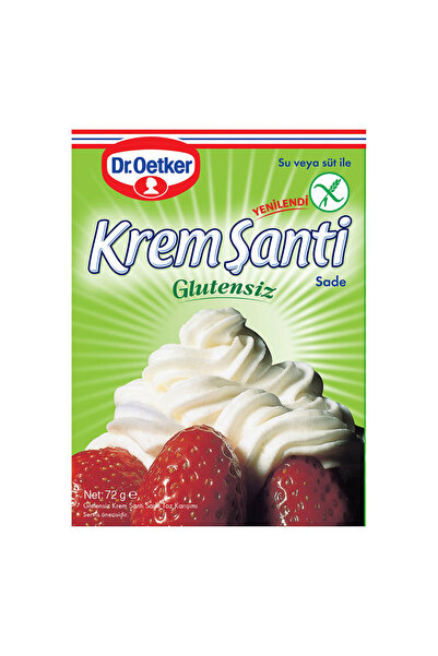 Dr. Oetker x 16 Paket Glutensiz Krem Şanti 72GR
