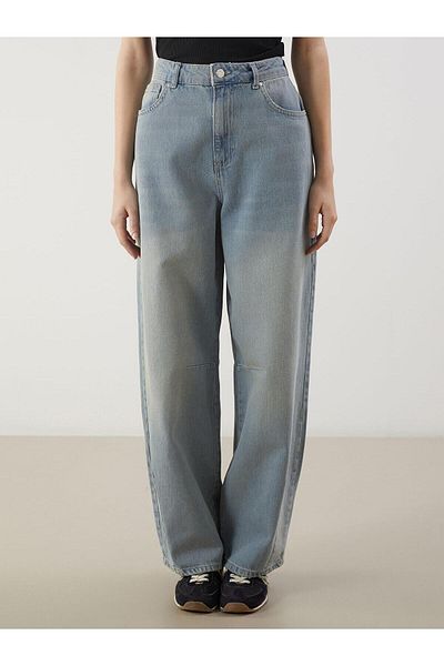 LC Waikiki Pantaloni de jeans pentru femei XSIDE Baggy Fit (S5)