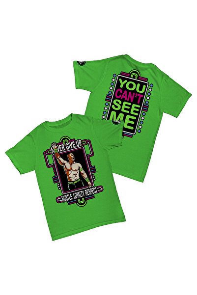 l'eivor John Cena UC ME Never Give Up Baskılı Pamuk T-shirt