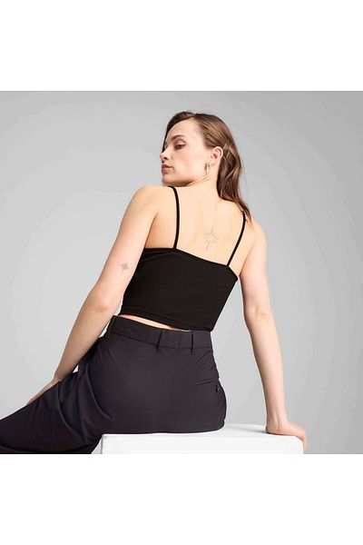 Puma Wardrobe Ess Ribbed Tank Top