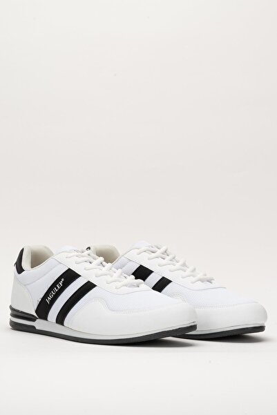 Liger Αθλητικά παπούτσια Unisex Airfile Thin Sole ΛΕΥΚΟ - ΜΑΥΡΟ