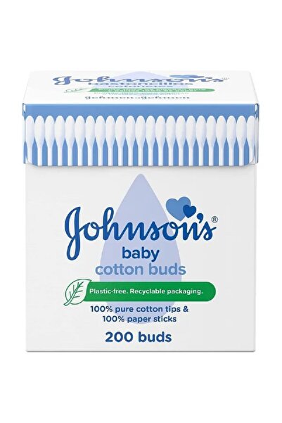 J & J أعواد قطنية للأطفال من جونسون آند جونسون، 200 قطعة