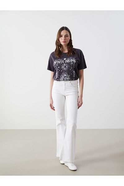 LC Waikiki Lcw Jeans Mars Flare Women's Jean Pants (S5)