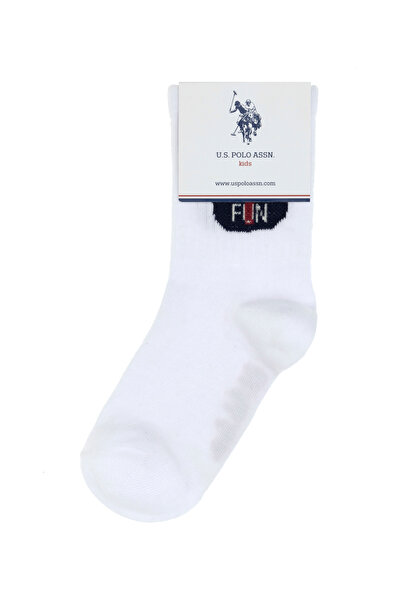 U.S. Polo Assn. Kız Çocuk 2'li Soket Çorap 50311328-VR223