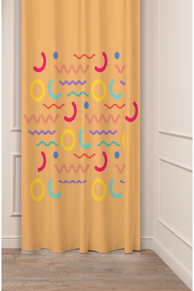 GREENDECOR Forme de linii geometrice Design special Modelat digital cu imprim...