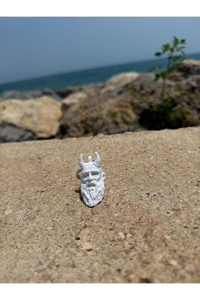 3dyonix Mimir Keychain – 3D Printing Viking Mythology Figure Gift