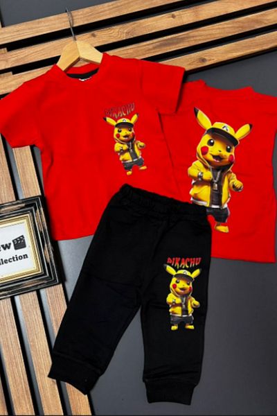 BEREKET BABY Boys' Cotton Double Suit Daily Comfortable Clothing – 1-6 Years