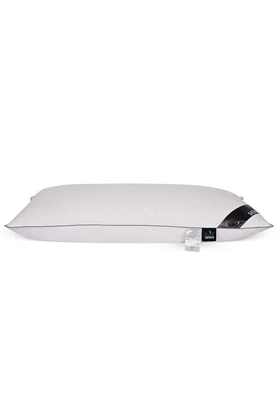 Gentelle Luxury Feather Pillow - 50x90 cm -100% Cotton Cover -50% Duck Feather & 50% Duck Down Filling-1300g