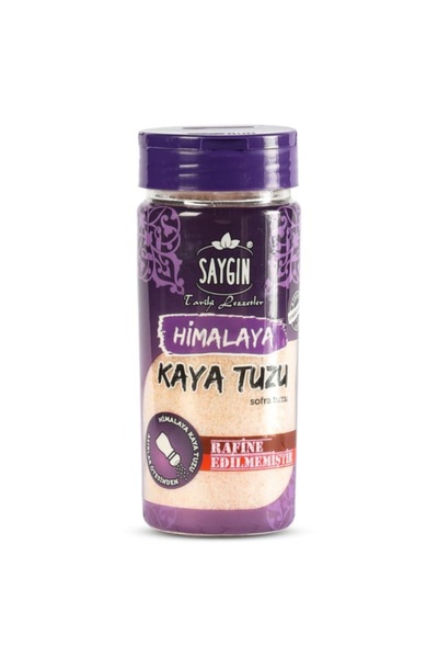 Saygın SAYGIN Himalaya Kaya Tuzu Doğal Sofralık Tuz Tuzluklu 250 Gr