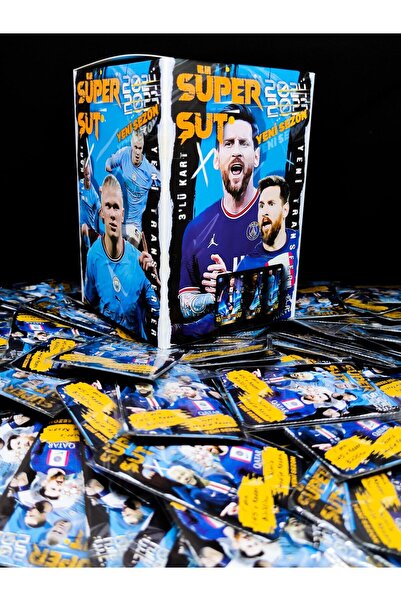 AKSAN سوبر شوت 3 قطع من نقلات الموسم الجديد الحالية 150 عبوة تحتوي على 450 بطاقة