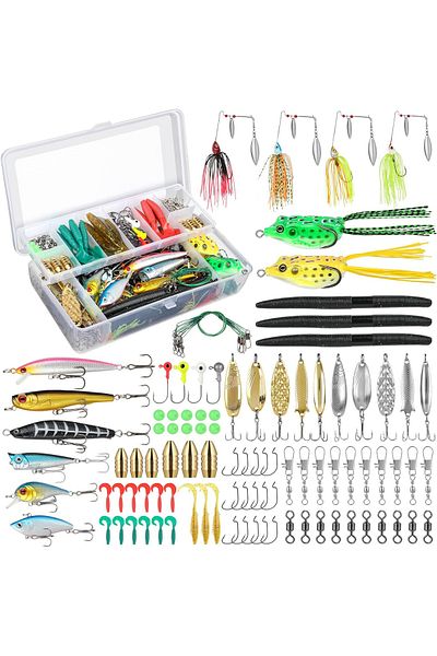 Fish & Paws Set 102 momeli artificiale si accesorii pentru pescuit Fish & Paws ®