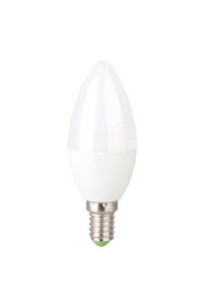 Erstee Set 10 x LED EVO3.0 Candle Bulb 4W E14 5000K Total Green